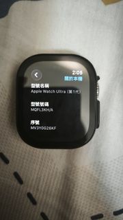 Apple Watch Ultra (第一代) GPS + 行動網路 韓版 送兩個第三方錶帶