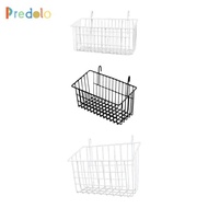 [Predolo] Wall Grid Panel Hanging Wire Basket Grid Basket Organization Fashion Modern Iron