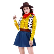 ชุดคอสเพลย์ Toy Story Woody แฟนซี การแสดงบนเวที คาวบอย ปาร์ตี้ฮาโลวีน สําหรับผู้หญิง ผู้ชาย