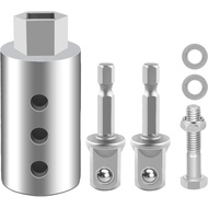 Trailer Jack Drill Adapter with Cordless Drill (RV jack drill adapter)
