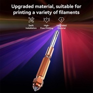 Creality Nozzle K1/K1 MAX/K1 SE/K1C, Upgrade Unicorn Quick-Swap, 3D Printer Nozzle Kit, Original K1 