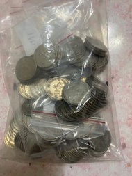 各年份英女皇1元、2元、5元，1豪、2豪、5豪硬幣