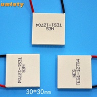 UMISTY Semiconductor Cooling Sheet, 5 Styles 15x30mm Refrigeration Plate,  30x30mm TES1-07102 TEC1-0