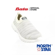Bata NORTHSTAR LADIES รองเท้ากีฬา รองเท้าผ้าใบ ลำลอง แบบสวม สีเทา รหัส 5592144