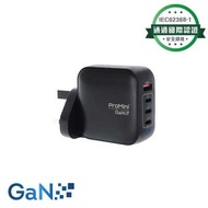 ProMini GT100s (UK版) Tri-PD + QC GaN 100W 插牆式快速充電器
