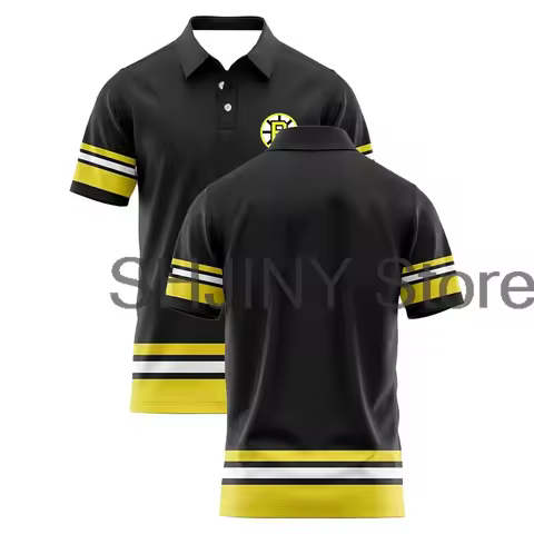 Happy Gilmore 2 Jersey Shirts Turn-down Collar Short Sleeve T-shirt Women Men Outdoor Streetwear Top