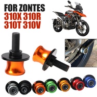 Motorcycle Swingarm Spools Rear Stand Screw Slider For Zontes 310X 310R 310T 310V ZT310 ZT 310 X R V T 310 ZT310X Accessories