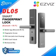 Ezviz DL05 Smart Home Security Fingerprint Door Handle Digital Lock (Fingerprint, Password, Card, Me