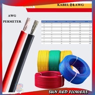 AWG Extra Soft Silicon High Temperature Stranded Cable 24AWG 200 C 600V