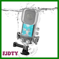 FJDTY For Insta 360x3 Waterproof Case Action Camera Accessories Diving Case 50 Meters Panoramic Camera Protective Case EGRDT
