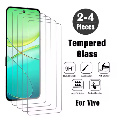 2-4Piece Tempered Glass for Vivo Y58 Y38 Y28 Y18 Y16 Y36 Y56 Y27 Y37 Pro Screen Protector for Vivo Y