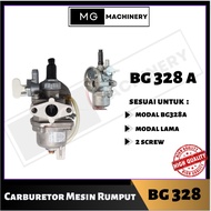 [READY STOCK] Carburetor BG328A (2S) Brush Cutter Mesin Rumput KASEI (2 screw type )