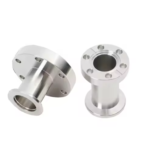 CF Vacuum Adapter KF Flange CF Variable Diameter KF Flange Conversion Flange CF16/CF25/CF35/CF63/CF8