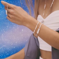 Multiverse - 巴洛克珍珠雙層手鍊-純銀