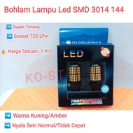 Hazard Led Turn Signal Light Bulb T20 7440 SMD 3014 144 Super Bright Car Motorcycle 12V