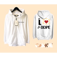 I Love J Hope on the stage World tour 2025 Official Merch Zipper Hoodie Jacket