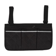 Bakelili Wheelchair Bag Side Pouch Canvas Material for Transport Chair