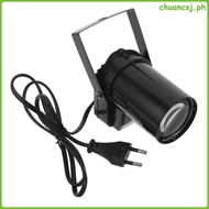 High Brightness Black LED Stage Light Portable Spotlight for Home Use Event and Live Performance chu