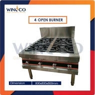 >PRE ORDER< Winoco Standing 4 Open Burner