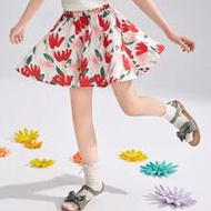 ASK JUNIOR Tween Girls' Colorblock Print Shorts Skirt, Casual Bloomers Pants For Tween GirlsSummer
