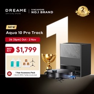 【GRAND LAUNCH】Dreame Aqua 10 Pro Track Robot Vacuum | FIRST Track-Type Roller Mop Robot | 45 Degree 