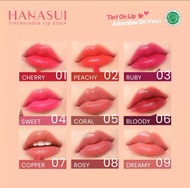 OMBRE LIPSTIK HANASUI TAHAN AIR / TAHAN LAMA BOBA / LIPTINT / LIPCREAM LENGKAP SEMUA WARNA