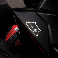 貓咪 邦鼓貓 Bongo Cat 車貼 反光貼紙 3M貼紙 防水耐曬 機車貼紙