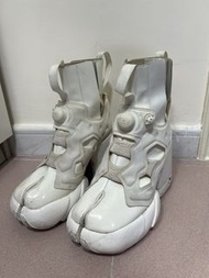 Maison Margiela x Reebok Instapump Fury Boost White High Heel Sneakers