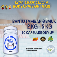 UBAT GEMUK BADAN BODY UP WEIGHT GAIN Vitamin Gemuk Badan Penggemuk Badan Tambah Berat Badan Herbal O