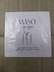 shiseido 1ml waso ginza tokyo clear mega hydrating cream