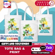 I LOVE Alona Beach, Panglao Island, Bohol, Philippines TOTE BAG DESIGN BEST FOR AND SOUVENIRS