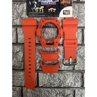 BNB MAT MOTO G7900 GW7900 GR7900 CUSTOM OREN + BUCKLE JAPAN FOR ORIGINAL GSHOCK