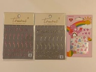 全新 蝴蝶結 Care Bears 指甲貼 貼紙