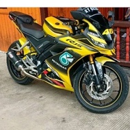 Stripping lis sticker Variation yamaha R15 V3 Yellow petronas motif