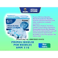 Primes Disposable Insulin Pen Needles-6mm 31G