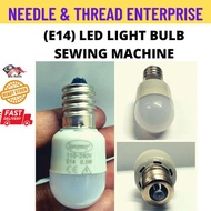 LAMPU MESIN JAHIT PORTABLE LED E14  / LED LIGHT BULB E14 SEWING MACHINE / BULB LED MESIN JAHIT (READ