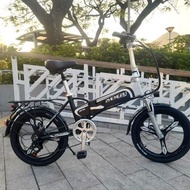 ZHENGBU X6 可變速版本 20吋摺疊單車 48V10ah E-bicycle 7sp ⚠️溫馨提示⚠️ 電動單車只能在私家路上行走