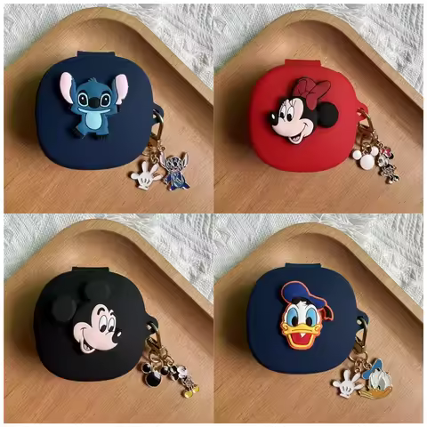 Disney Cartoon Silicone Earphone Case for Samsung Galaxy Buds 2/Pro/Live/2 Pro/FE