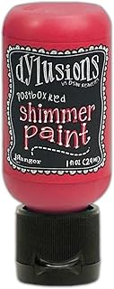 Dylusions Shimmer Paint 1oz-Postbox Red -DYU-74458