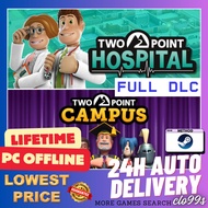 Two Point Hospital Two Point Campus Steam Full DLC PC Games