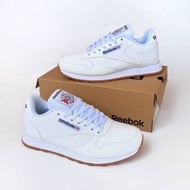 Reebok CL Classic Leather White Gum Sepatu