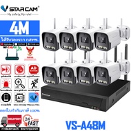 Hikvision ชุดกล้องวงจรปิดไร้สาย แบรนด์กล้องวงจรปิดอันดับ1ของโลก กล้องวงจรปิดไร้สาย 2MP 8CH ความชัดแท