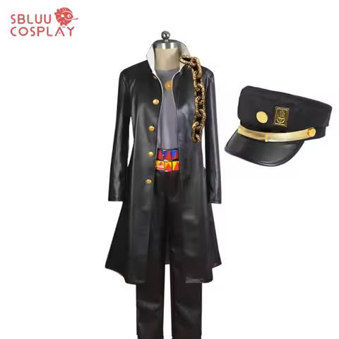 SBluuCosplay Anime Jotaro Kujo Cosplay Costume Halloween Costume Custom Made