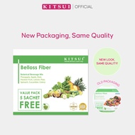 [VALUEPACK] KITSUI Belloss Fiber 35's x 15g | Halal Detox Fiber Drink | Sembelit | Pencernaan | Supp