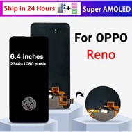 Original for Oppo Reno Lcd Display + Touch Screen Digitizer Assembly for Oppo Reno PCAM00 PCAT00 CPH