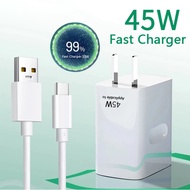 45W Super Fast Charger 6A USB Type C Cable Fast Charging For Reno12 C67 C65 C55 C53 Mobile phone