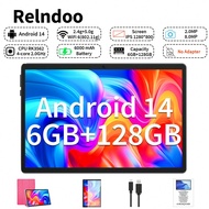 2025 TopS 10-Inch Android 14 Tablet, (6GB+6GB) RAM +128GB ROM, RK3562 Quad-Core 2.0GHz, 1280*800px H