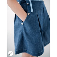 JAC - Denim Skort Girls' Pants/ Short Pants/ Short Skirt/ Denim Pants/ Denim Skirt/ Denim Short/ Den