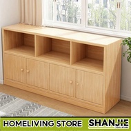 SHANJIE Floor Standing Bookshelf Storage Cabinet Multi-grid Shelf For Living Room Kindergarten 7c8