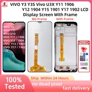 For VIVO Y3 Y3S Vivo U3X Y11 1906 Y12 1904 Y15 1901 Y17 1902 LCD Display Screen With Frame Display T
